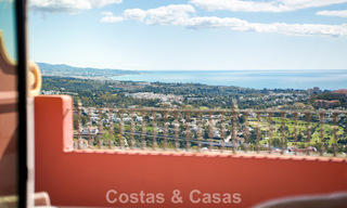 High-end fully renovated penthouse with spectacular sea views for sale in Marbella - Benahavís 800080 