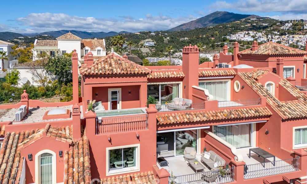 High-end fully renovated penthouse with spectacular sea views for sale in Marbella - Benahavís 800083