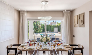 Luxury villa with entertainment level and guest accommodation for sale in Nueva Andalucía, Marbella 799975 