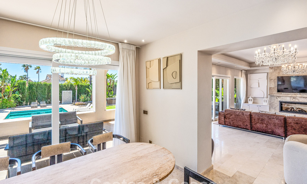 Luxury villa with entertainment level and guest accommodation for sale in Nueva Andalucía, Marbella 799981