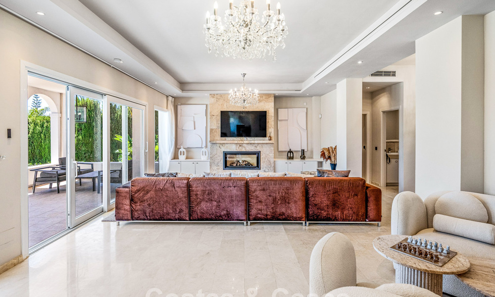 Luxury villa with entertainment level and guest accommodation for sale in Nueva Andalucía, Marbella 799982