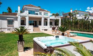 Luxury villa with entertainment level and guest accommodation for sale in Nueva Andalucía, Marbella 800013 