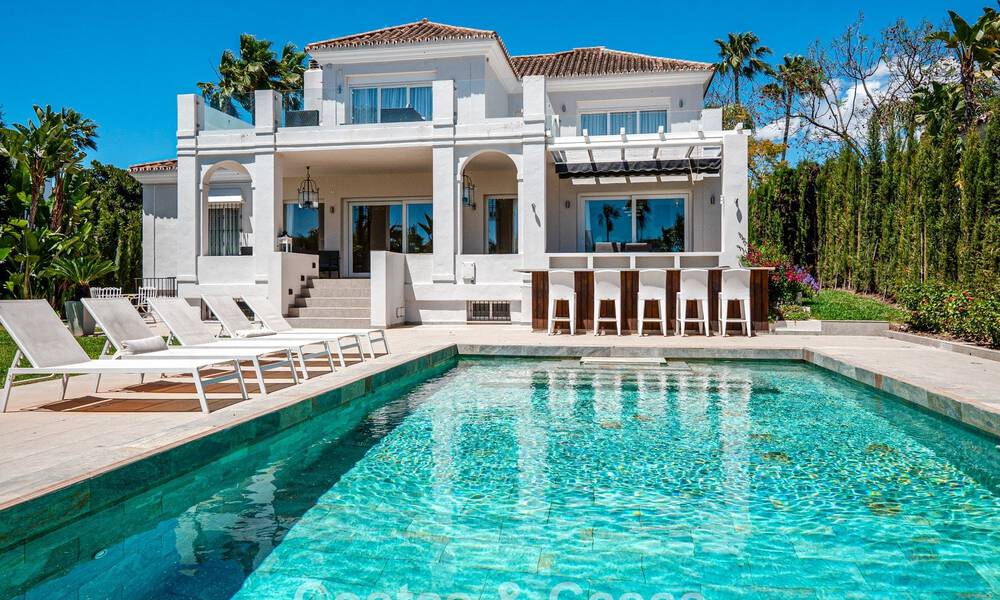 Luxury villa with entertainment level and guest accommodation for sale in Nueva Andalucía, Marbella 800015