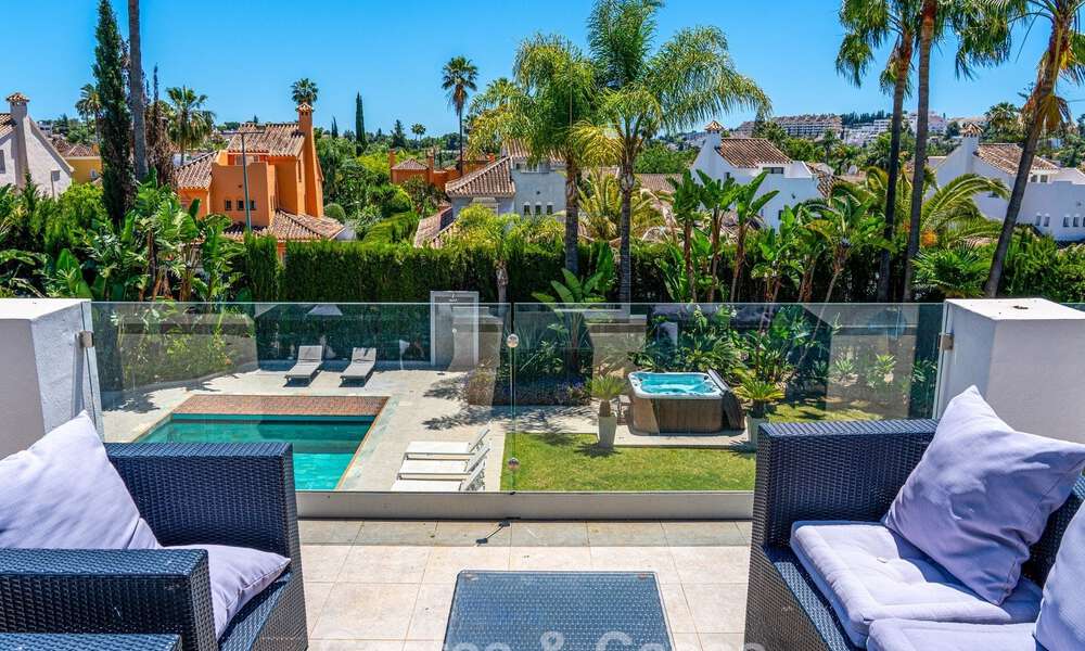 Luxury villa with entertainment level and guest accommodation for sale in Nueva Andalucía, Marbella 800029