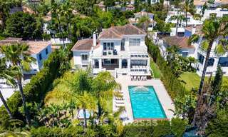 Luxury villa with entertainment level and guest accommodation for sale in Nueva Andalucía, Marbella 800031