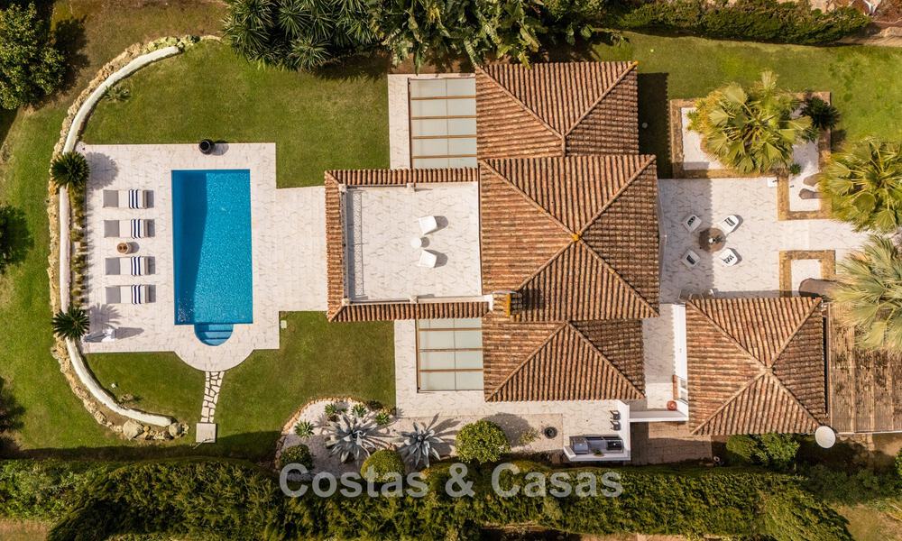 Beautiful contemporary renovated andalusian villa with panoramic sea views for sale in Sotogrande, Costa del Sol 799840