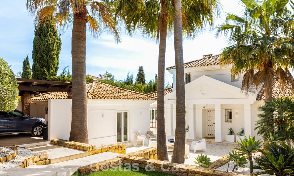 Beautiful contemporary renovated andalusian villa with panoramic sea views for sale in Sotogrande, Costa del Sol 799847