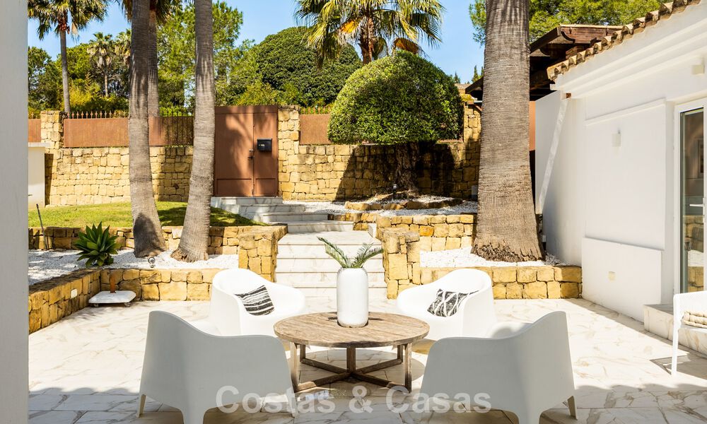 Beautiful contemporary renovated andalusian villa with panoramic sea views for sale in Sotogrande, Costa del Sol 799849
