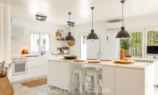 Beautiful contemporary renovated andalusian villa with panoramic sea views for sale in Sotogrande, Costa del Sol 799867 