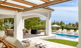 Beautiful contemporary renovated andalusian villa with panoramic sea views for sale in Sotogrande, Costa del Sol 799874 