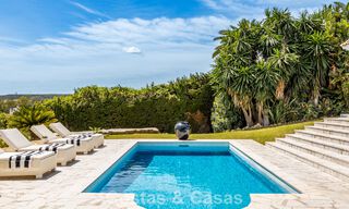 Beautiful contemporary renovated andalusian villa with panoramic sea views for sale in Sotogrande, Costa del Sol 799876 