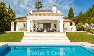 Beautiful contemporary renovated andalusian villa with panoramic sea views for sale in Sotogrande, Costa del Sol 799877 