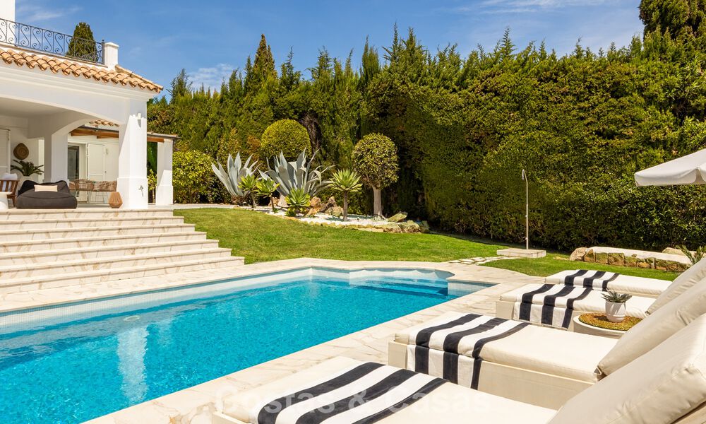 Beautiful contemporary renovated andalusian villa with panoramic sea views for sale in Sotogrande, Costa del Sol 799878