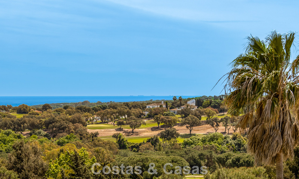 Beautiful contemporary renovated andalusian villa with panoramic sea views for sale in Sotogrande, Costa del Sol 799880