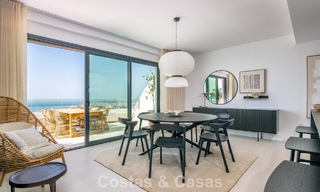 Turnkey modern luxury homes for sale with sea view in a resort-style development in Fuengirola, Costa del Sol 799935 