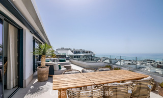 Turnkey modern luxury homes for sale with sea view in a resort-style development in Fuengirola, Costa del Sol 799943 