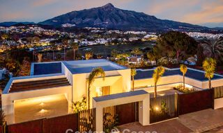 Contemporary designer villa with panoramic views for sale in Nueva Andalucía’s Golf Valley, Marbella 800087 