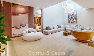 Contemporary designer villa with panoramic views for sale in Nueva Andalucía’s Golf Valley, Marbella 800091 