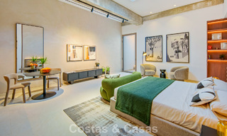 Contemporary designer villa with panoramic views for sale in Nueva Andalucía’s Golf Valley, Marbella 800120 