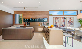 Contemporary designer villa with panoramic views for sale in Nueva Andalucía’s Golf Valley, Marbella 800135 