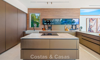Contemporary designer villa with panoramic views for sale in Nueva Andalucía’s Golf Valley, Marbella 800140 