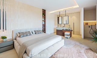 Contemporary designer villa with panoramic views for sale in Nueva Andalucía’s Golf Valley, Marbella 800154 