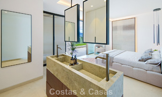 Contemporary designer villa with panoramic views for sale in Nueva Andalucía’s Golf Valley, Marbella 800157 
