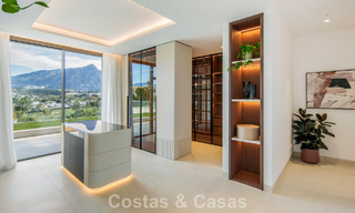 Contemporary designer villa with panoramic views for sale in Nueva Andalucía’s Golf Valley, Marbella 800158 