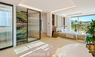 Contemporary designer villa with panoramic views for sale in Nueva Andalucía’s Golf Valley, Marbella 800163 