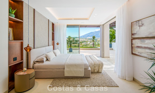 Contemporary designer villa with panoramic views for sale in Nueva Andalucía’s Golf Valley, Marbella 800164 