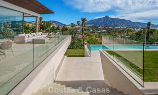 Contemporary designer villa with panoramic views for sale in Nueva Andalucía’s Golf Valley, Marbella 800169 