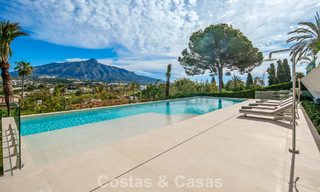 Contemporary designer villa with panoramic views for sale in Nueva Andalucía’s Golf Valley, Marbella 800171 