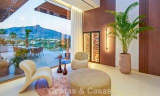 Contemporary designer villa with panoramic views for sale in Nueva Andalucía’s Golf Valley, Marbella 800185 