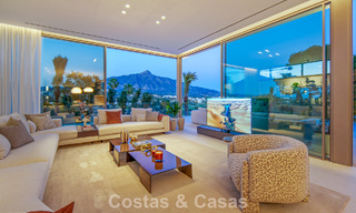 Contemporary designer villa with panoramic views for sale in Nueva Andalucía’s Golf Valley, Marbella 800186 