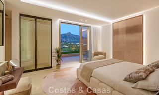 Contemporary designer villa with panoramic views for sale in Nueva Andalucía’s Golf Valley, Marbella 800187 