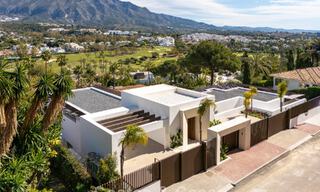 Contemporary designer villa with panoramic views for sale in Nueva Andalucía’s Golf Valley, Marbella 800197 