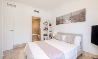 Renovated semi-detached villa for sale with sea view on the golf course east of Marbella 800246 