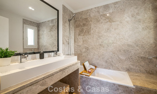 Renovated semi-detached villa for sale with sea view on the golf course east of Marbella 800247 