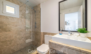 Renovated semi-detached villa for sale with sea view on the golf course east of Marbella 800253 