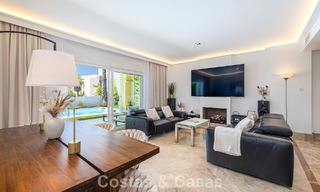Renovated semi-detached villa for sale with sea view on the golf course east of Marbella 800259 