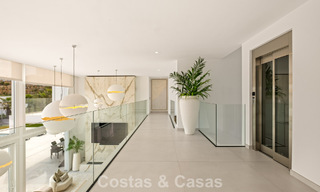 Moderne luxury villa with contemporary architecture and panoramic views for sale in the Hills of Marbella East 800276 
