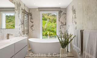 Moderne luxury villa with contemporary architecture and panoramic views for sale in the Hills of Marbella East 800279 