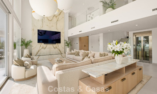 Moderne luxury villa with contemporary architecture and panoramic views for sale in the Hills of Marbella East 800284 