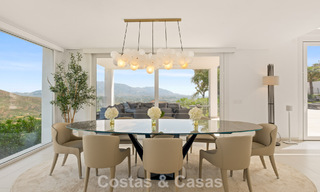 Moderne luxury villa with contemporary architecture and panoramic views for sale in the Hills of Marbella East 800287 