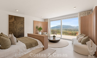 Moderne luxury villa with contemporary architecture and panoramic views for sale in the Hills of Marbella East 800296 