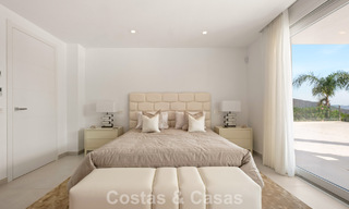 Moderne luxury villa with contemporary architecture and panoramic views for sale in the Hills of Marbella East 800298 