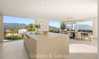 Moderne luxury villa with contemporary architecture and panoramic views for sale in the Hills of Marbella East 800305 