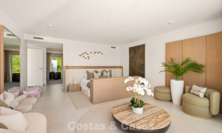 Moderne luxury villa with contemporary architecture and panoramic views for sale in the Hills of Marbella East 800315 