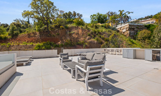 Moderne luxury villa with contemporary architecture and panoramic views for sale in the Hills of Marbella East 800321 