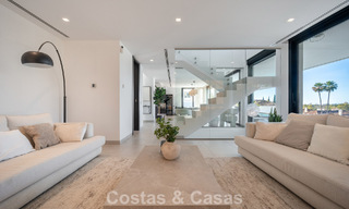 Sophisticated luxury villa for sale with panoramic views in nueva andalucía’s prestigious golf valley, marbella 800335 